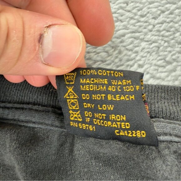 Vintage Rolling Stones Men's Size Large Single Stitch 1994/1995 Voodoo Lounge - Picture 13 of 15